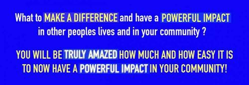 Want To have an impact Want To have an impact