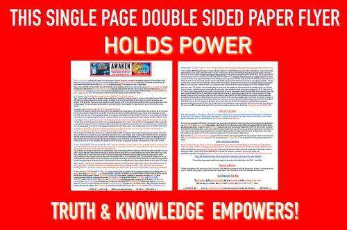 DOUBLE SIDED FULL PAGE FLYER