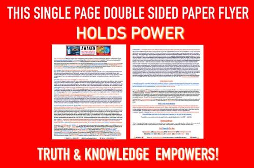 DOUBLE SIDED FULL PAGE FLYER DOUBLE SIDED FULL PAGE FLYER