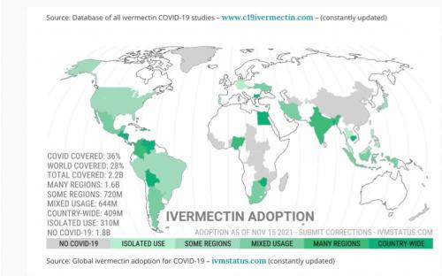 Worldwide map